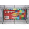 Губка «Супер STREAM» 10 штук 100*65*20мм/30