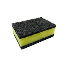 Губка для дома и дачи с жестким  чистящим слоем ГРИЛЬ FABELLA 116х76х4мм/72 