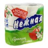 Бумага туалетная «НЕЖНАЯ» 4-рулон. Арома в ассортименте/12 (100%целлюлоза,2-х слойная,с перфорацией и тиснением)